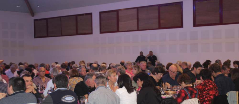 Le tennis club a offert une excellente soirée au public