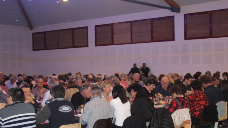 Le tennis club a offert une excellente soirée au public