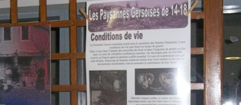 Cérémonie et exposition sur la vie d'autrefois