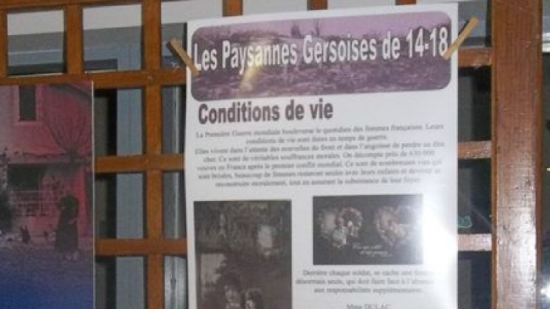 Cérémonie et exposition sur la vie d'autrefois