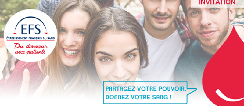 La collecte de sang au mois de novembre