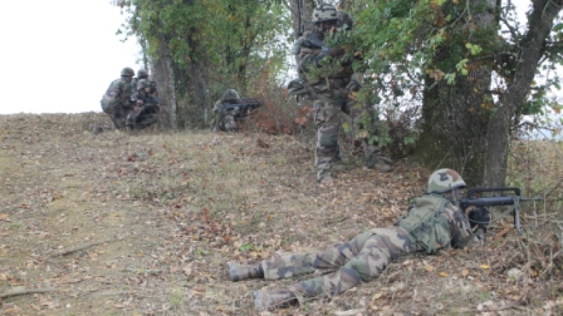 Exercice pour les réservistes de l'Armée de Terre