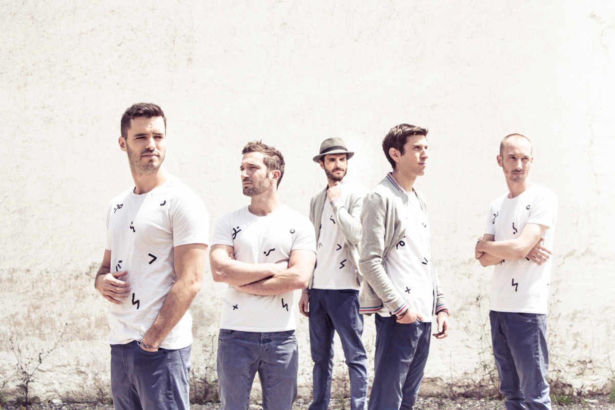 Jean-Noël Dasque, Jérémie Plante, Laurent Garnier, Jean-Baptiste Labe et Ernst Carree.