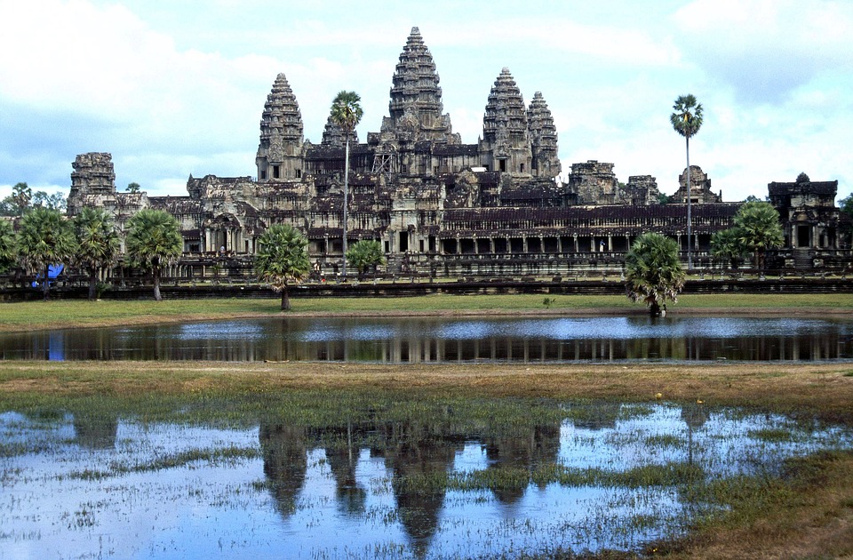 Temple d'Angkor Vat au XIIe siècle - Illustration Pixabay.com
