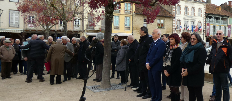 Belle cérémonie du 11 novembre à Marciac 