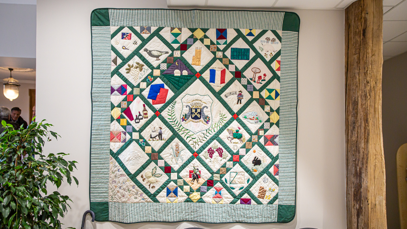 Exposition de patchworks par le club Folgaquilt du Houga  