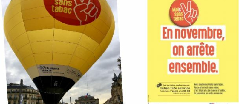 4e édition de #MoisSansTabac : une action qui prend de la hauteur