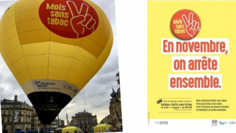 4e édition de #MoisSansTabac : une action qui prend de la hauteur