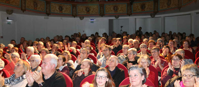 Une soirée qui a visiblement enchanté le public