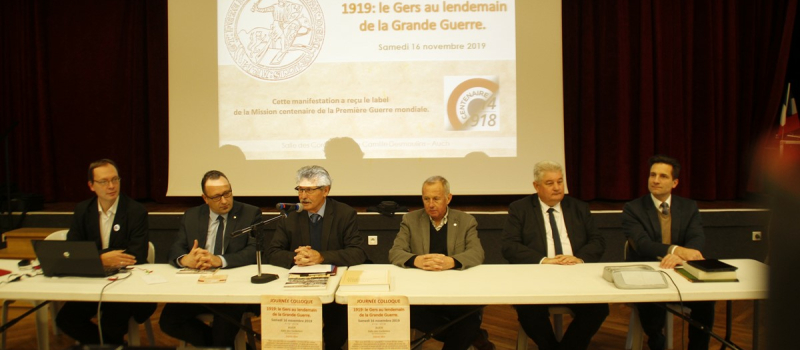 Colloque 1919 dans le Gers