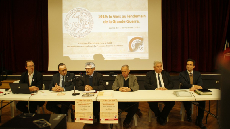 Colloque 1919 dans le Gers