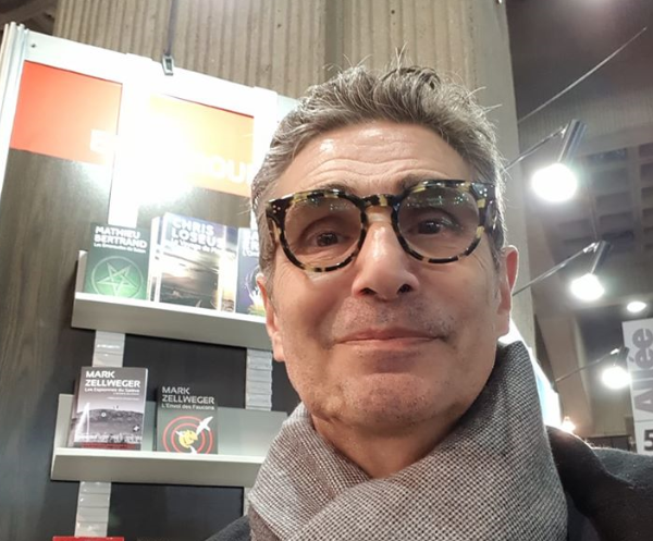 Mark Zellweger - Photo Facebook Salon "Polars et histoires de police"