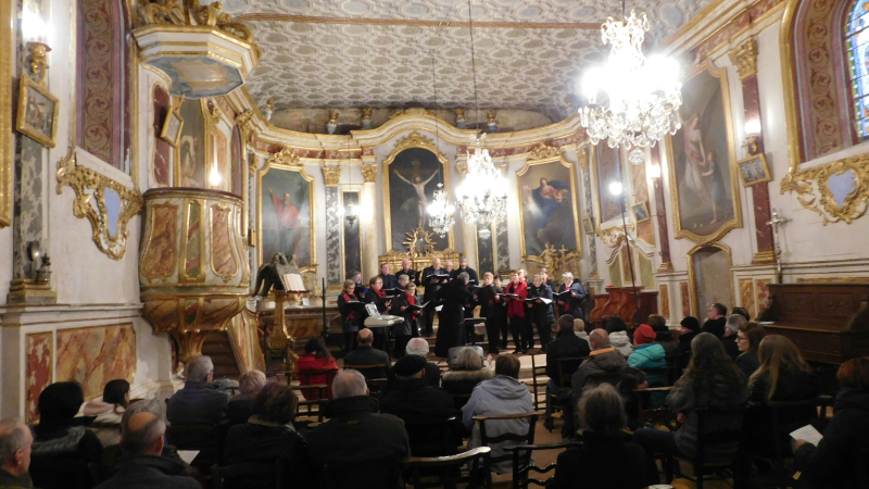 Les amis de Lachapelle vous attendent dans leur église, joyau du baroque