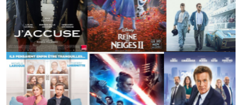 Programme de cinéma : trois semaines en décembre