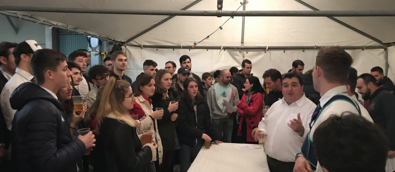 Etudiants et internes en médecine en balade à Saint-Clar