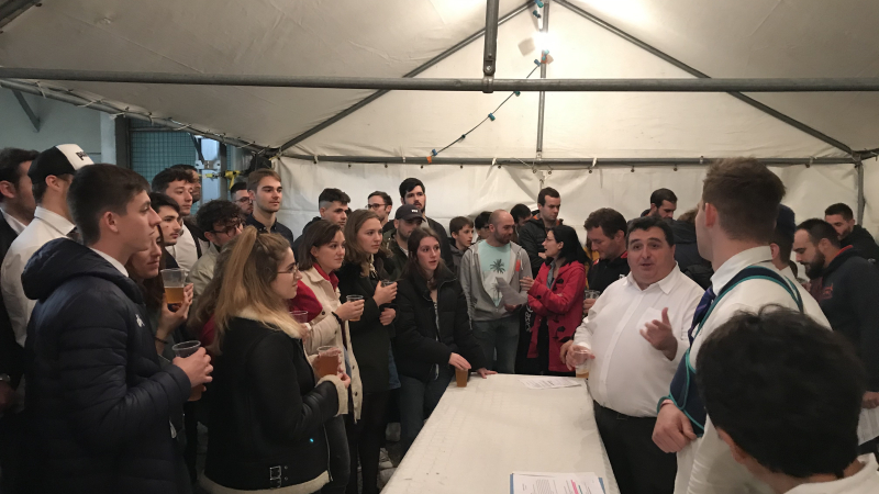 Etudiants et internes en médecine en balade à Saint-Clar