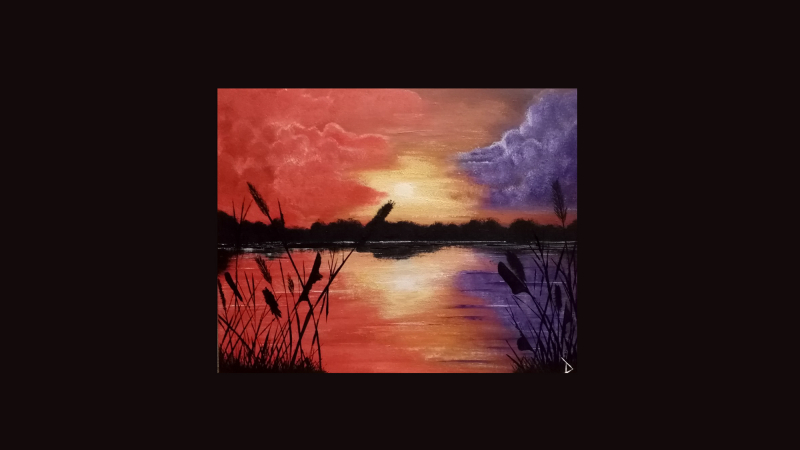 Exposition de peinture de Delphine Lelièvre