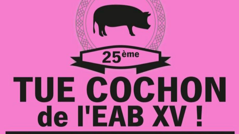 L'EABXV fait la fête au cochon