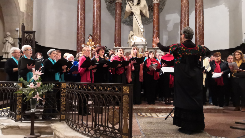 La chorale chants du monde "Zingarella" de l'Isle-Jourdain