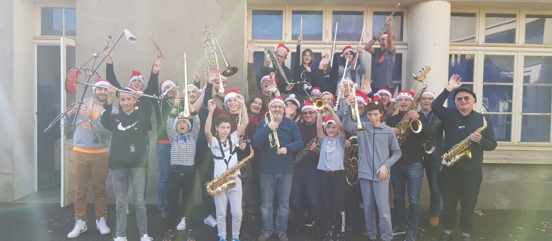 Concert de Noël par l'école de musique