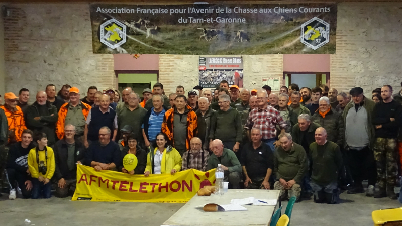 Les chasseurs, acteurs du Téléthon