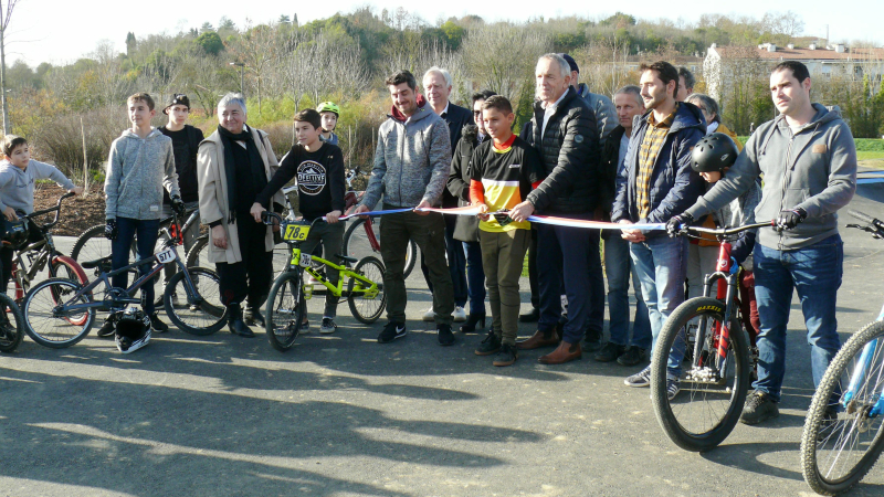Le Pumptrack inauguré