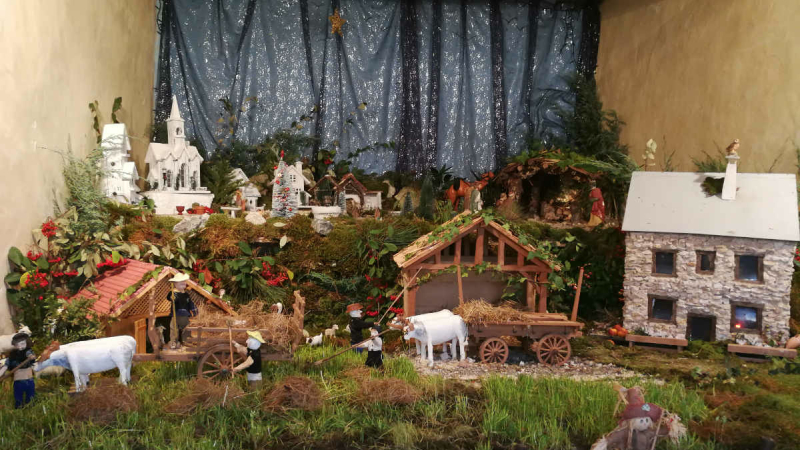 Encore un nouveau thème pour la crèche de la commune