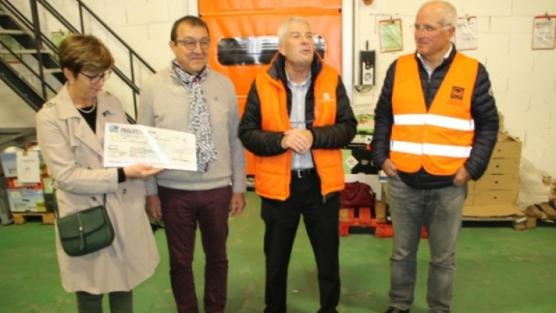 Le Père Noël est passé à la Banque Alimentaire