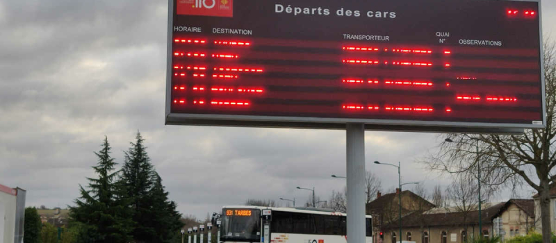 Toujours uniquement les cars pour relier Toulouse à Auch