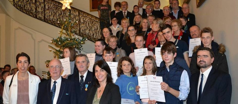 Cérémonie des médaillés de la Jeunesse et des sports et des jeunes officiels UNSS