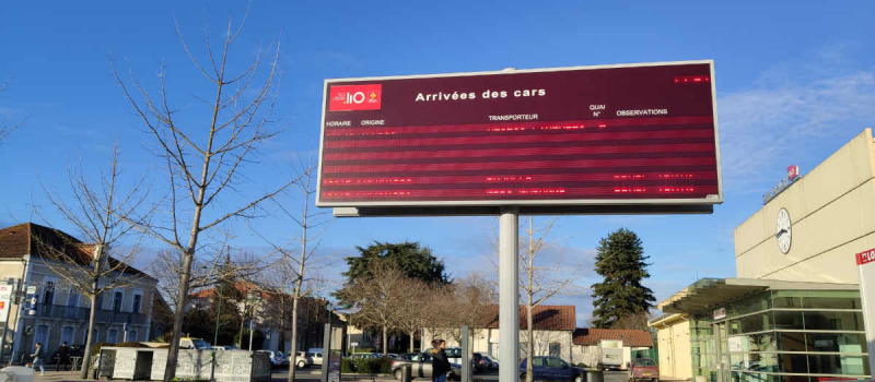 Des cars, toujours des autocars à partir d'Auch !