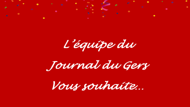 Tous nos voeux pour la nouvelle année !