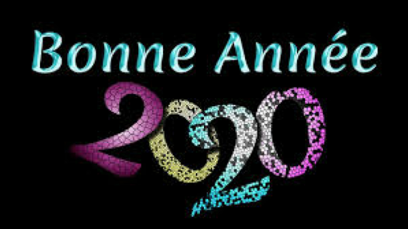 Bonne année 2020 !