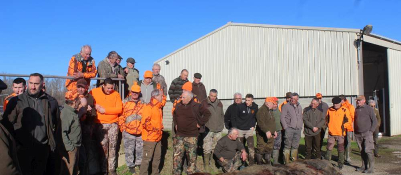 Les chasseurs se sont mobilisés