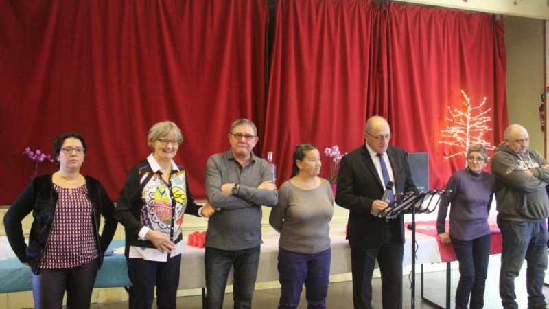 Le maire a présenté ses voeux
