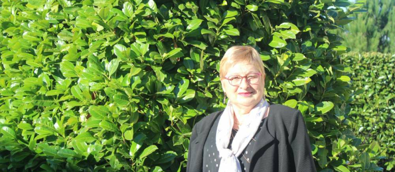 La cérémonie des voeux du maire, Josette Fitte