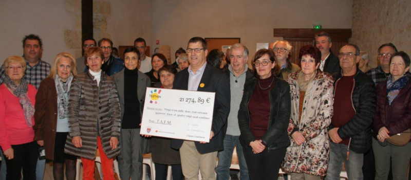 Une belle réussite pour le Téléthon 2019