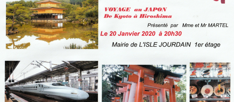 Un périple au Japon raconté par deux voyageurs lislois