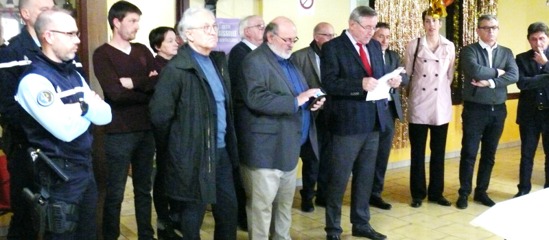 Vœux de la municipalité : "La der" pour le maire, Serge Cardonne.