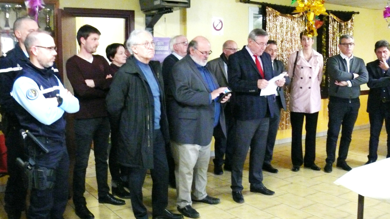 Vœux de la municipalité : "La der" pour le maire, Serge Cardonne.