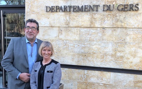 Christine Ducarrouge et Francis Larroque