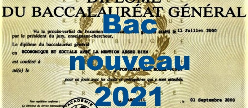 Le bac nouveau, c'est parti !