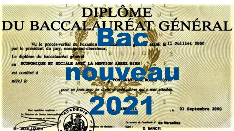 Le bac nouveau, c'est parti !