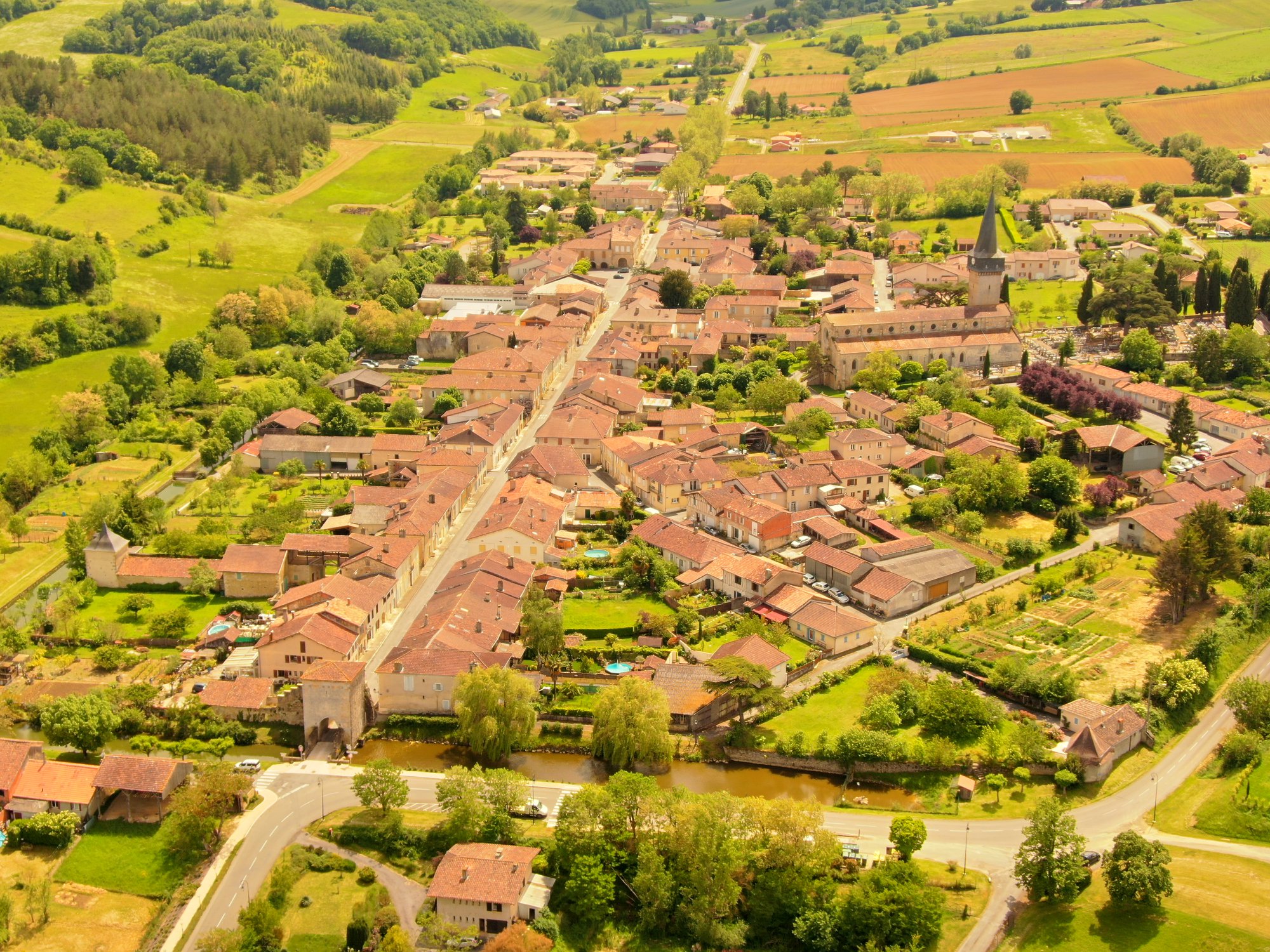 Barran vu du drone de Laurent Lainé