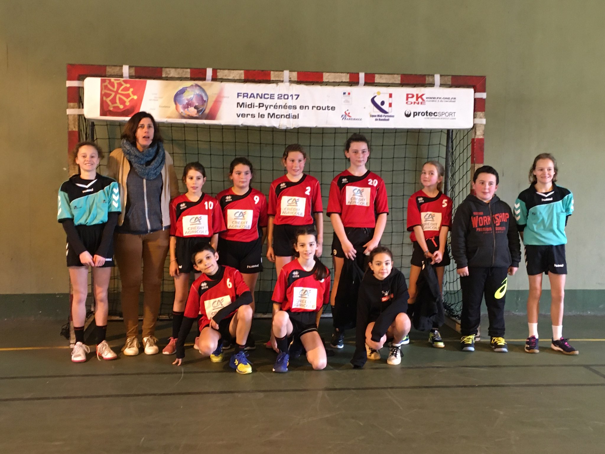 Les U11 affrontaient L'Isle-Jourdain