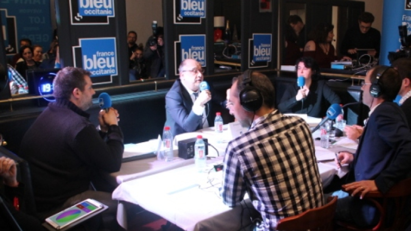 Trois listes en débat sur France bleu