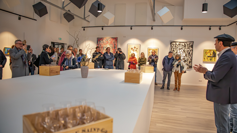 La Galerie bleue renaît à la Cave de Saint-Mont 