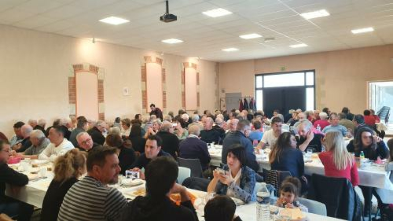 Banquet des chasseurs à Roquebrune