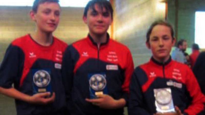 Pétanque :  2ème coupe d'hiver des jeunes