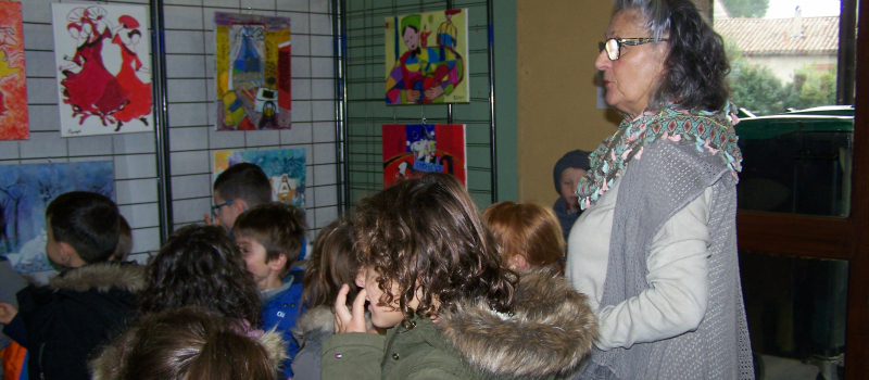 Le Buv'Art expose l'artiste peintre Eliane Fantini